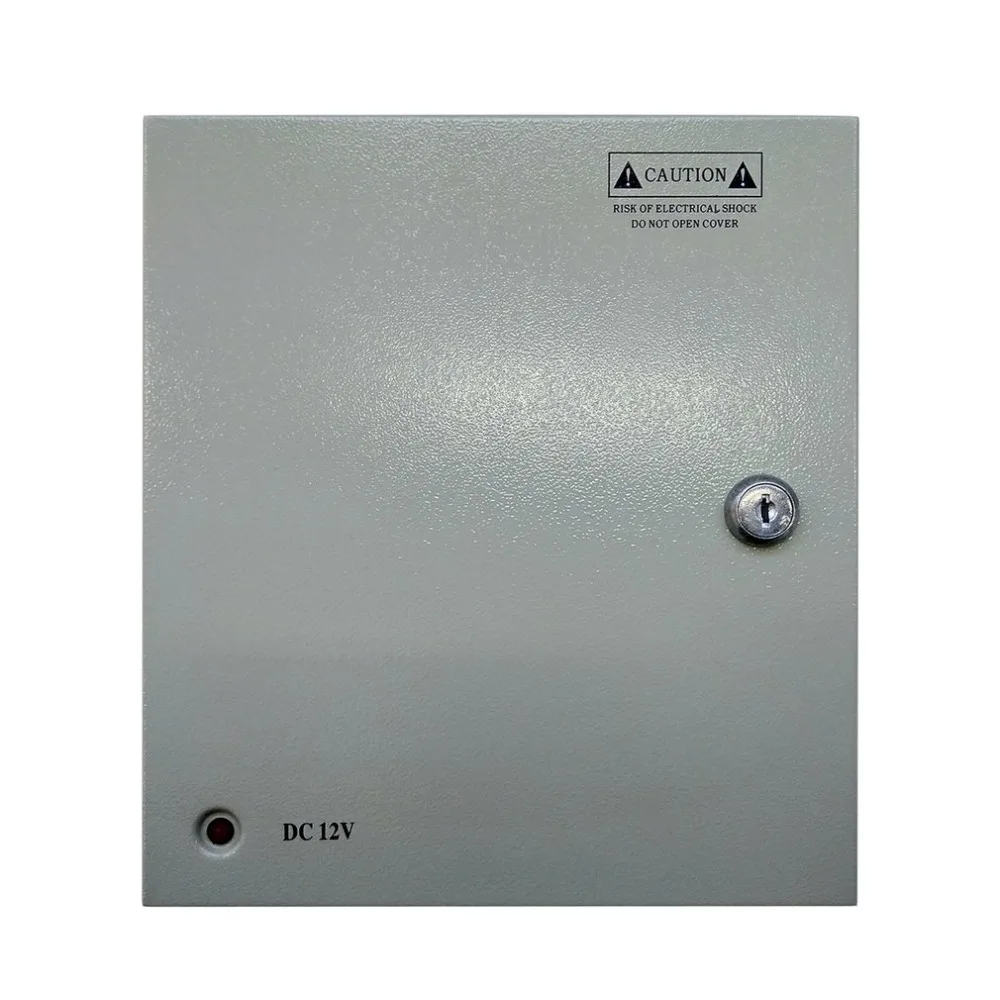 

12V 5A 9CH Video Camera Centralized Power Supply Outdoor Monitor Camera Power Source Security Monitoring Camera Power