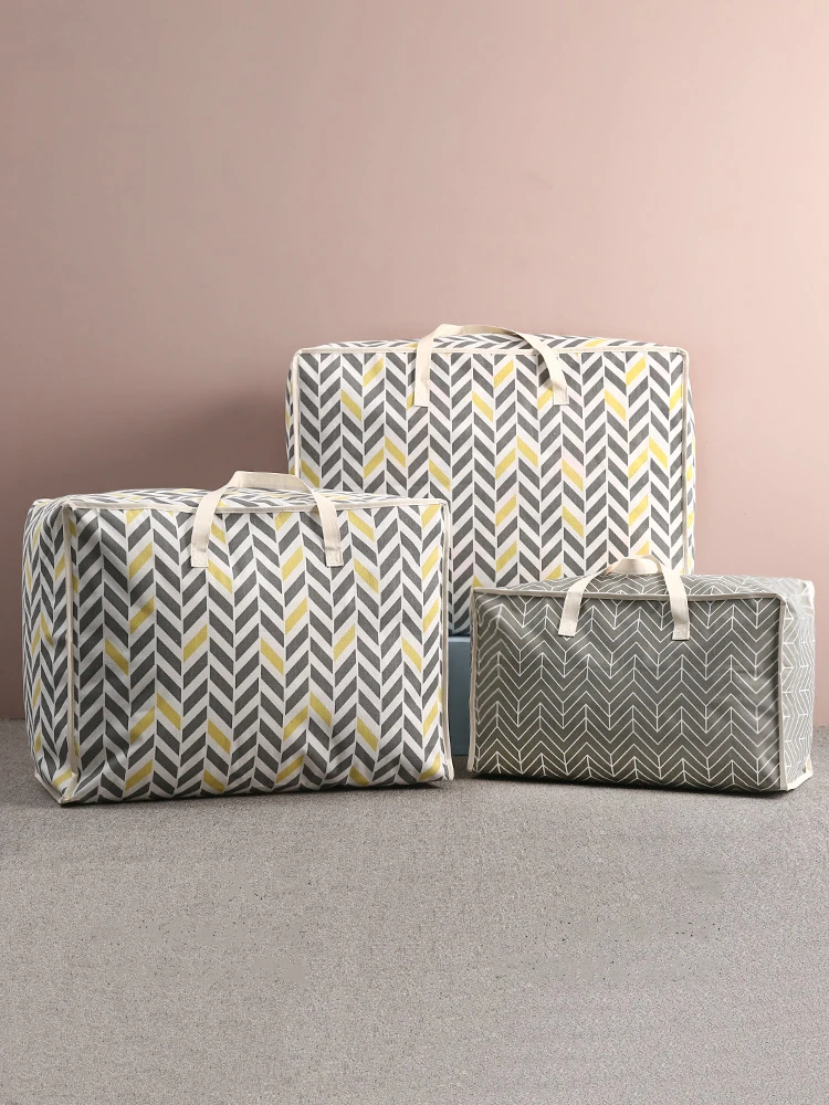 M L XL Large Capacity Closet Organizer For Home Sundries Quilt Clothing Underbed Storage Bag High Quality Wardrobe Organizer 1pc