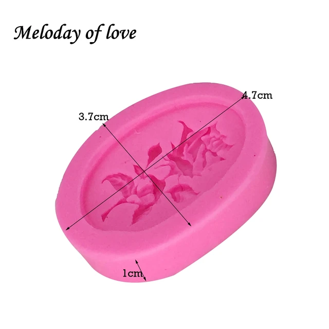 1Db Diy Rózsa Virág Szilikon Penész, Cukorcraft Torta Díszítő Szerszámok, Fondant Csokoládé Öntőformák Penészszappan Formák T1263 - Image 6