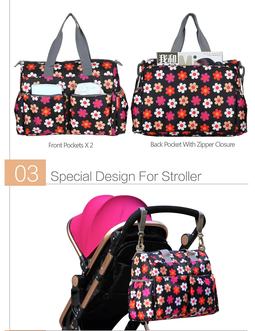 Multi-function сумка для мам детские пеленки рюкзак для беременных женщин сумки непромокаемые модные и прочные большой емкости