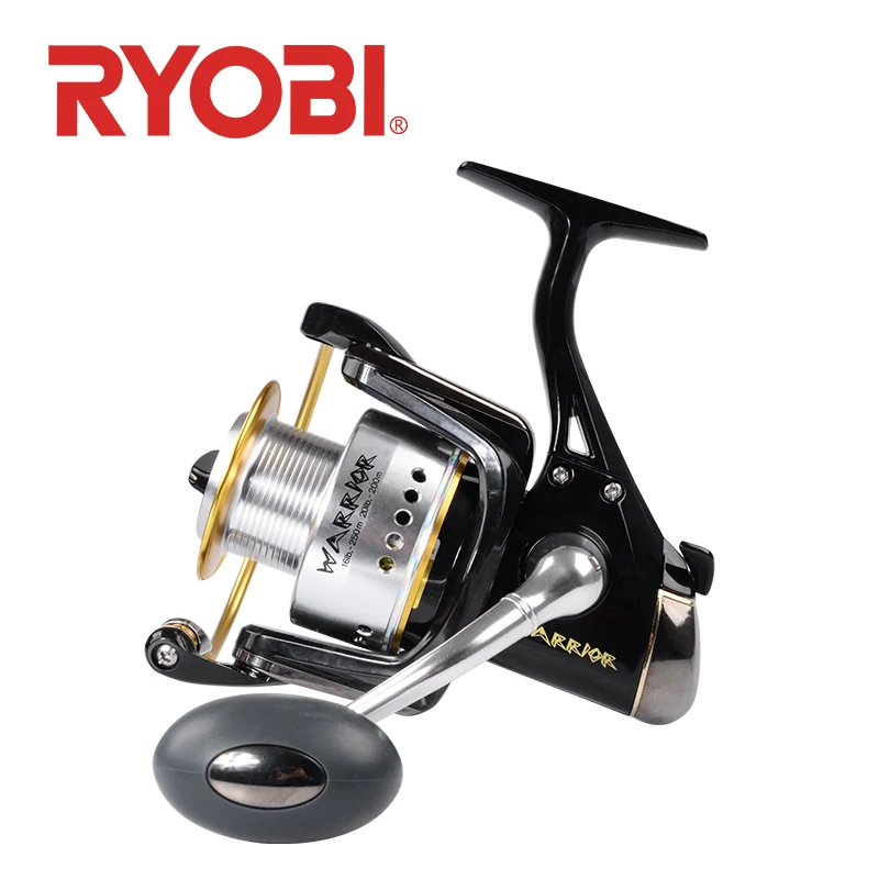 100% оригинальная спиннинговая Рыболовная катушка RYOBI WARRIOR VI с ЧПУ 6000/8000 6 + 1BB