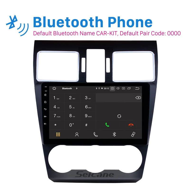 Flash Deal Seicane 9"Android 9.0 8 core 2din GPS Navigation Multimedia Player Car Radio Stereo Head For 2014 2015 2016 Subaru WRX forester 2
