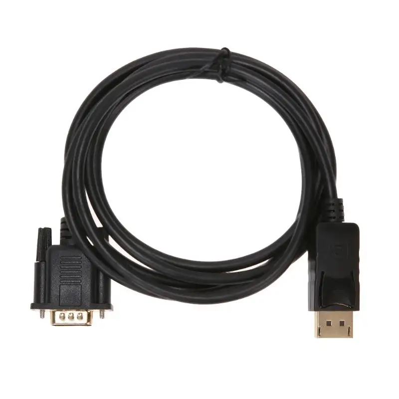 Кабель переходник DisplayPort (папа) VGA 1 8 м|audio video|converter cablevga male |