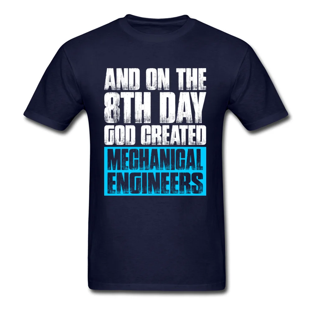 And On The 8th Day God Created Mechanical Engineer_navy