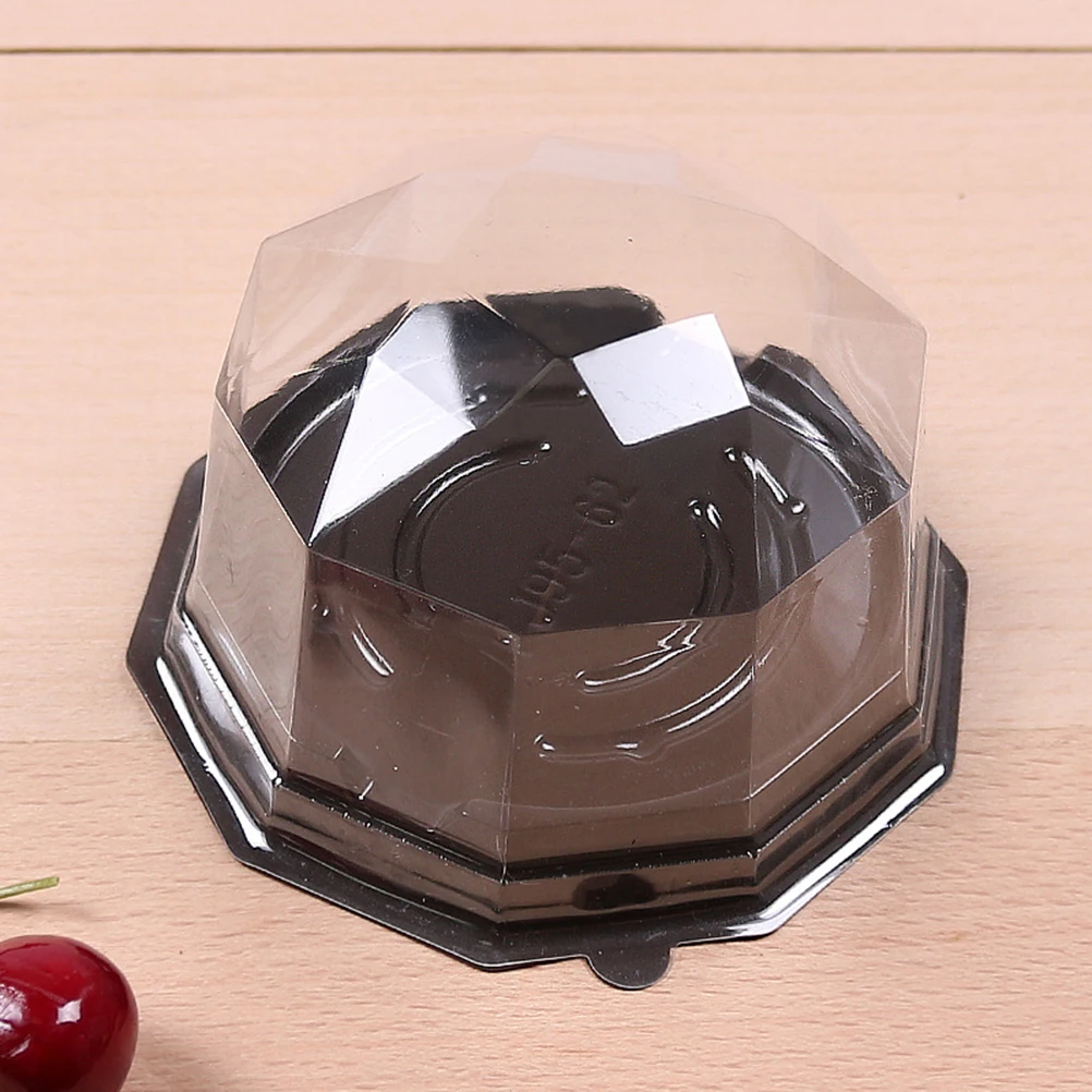 100 шт Mooncake контейнеры одноразовые коробки для торта на день рождения|Одноразовые