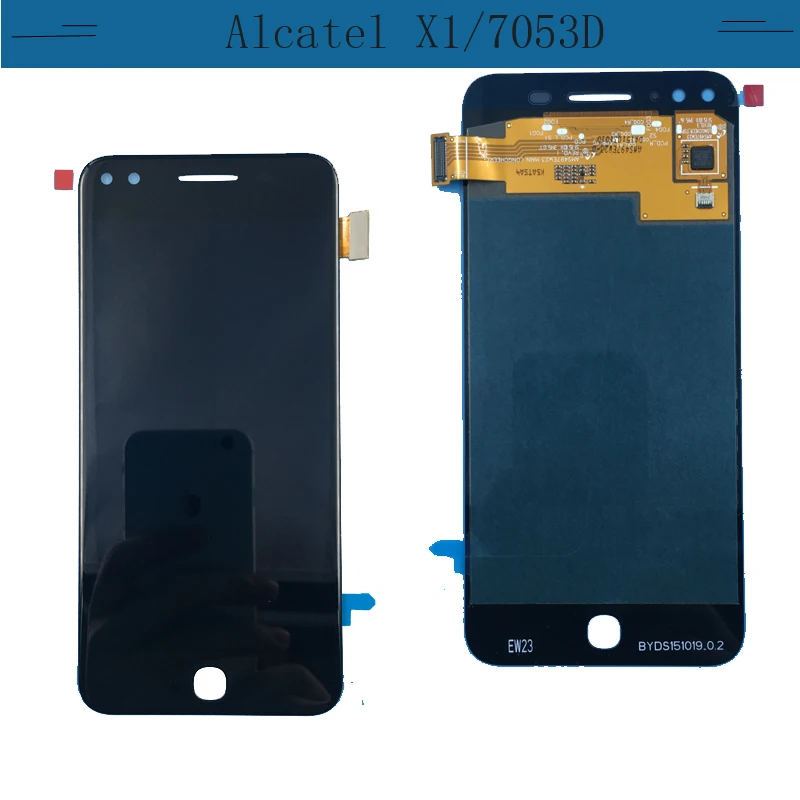 5 0 ''сенсорный экран дигитайзер стекло + ЖК дисплей в сборе для Alcatel X1 7053D новый