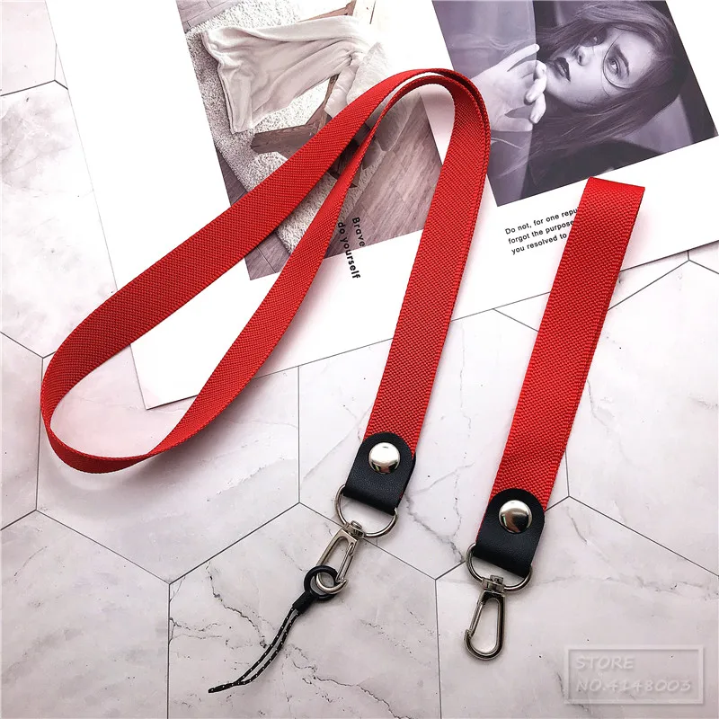 Lanyard neck strap for id card Holders with black Lanyards Office