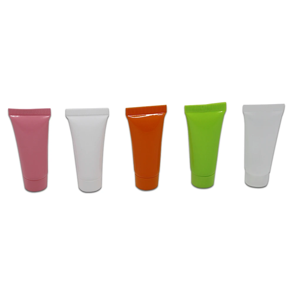 

200Pcs/ Lot Colorful Soft Cosmetic Emulsion Toner Facial Mask Cleanser Containers Eye Cream Lotion Package Empty Tubes Bottle