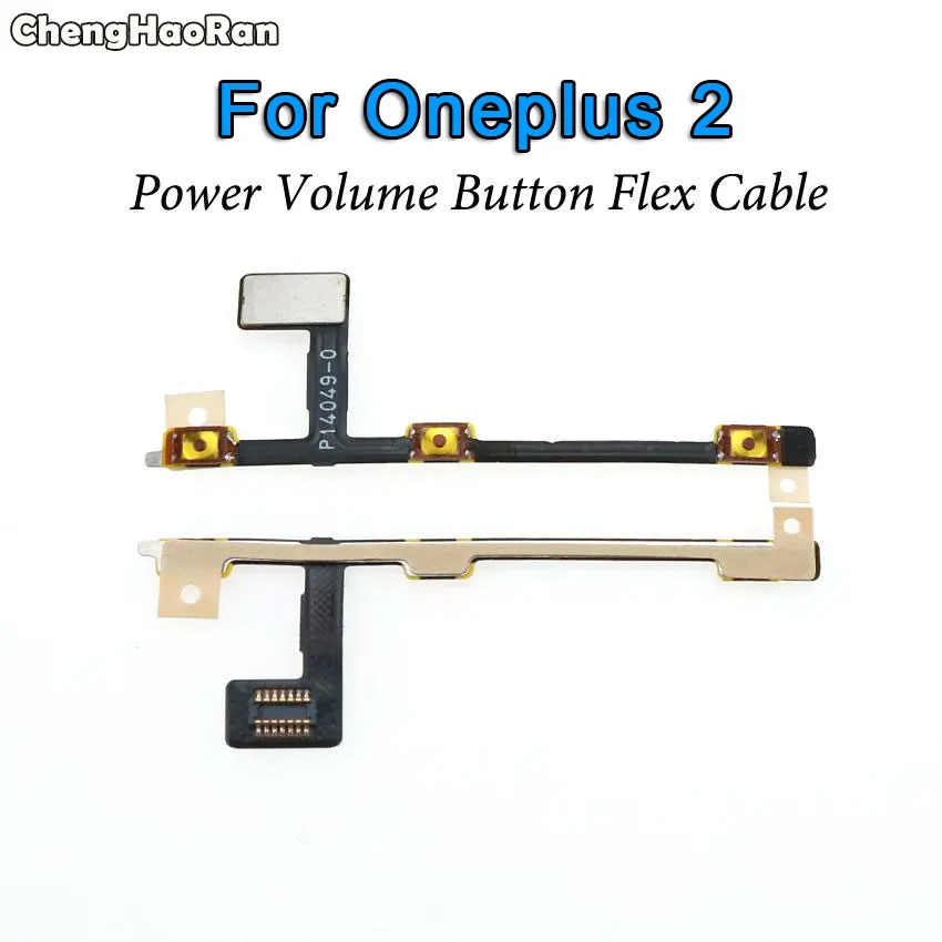ChengHaoRan кнопка включения/выключения громкости вверх/вниз гибкий кабель для OnePlus One 1 2 3 3t 5 5T 6T X A0001 A3000 Запасная часть - Цвет: For Oneplus 2