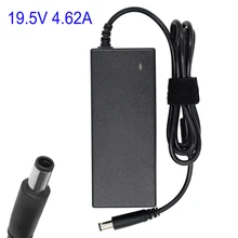 19,5 В 4.62A 90 Вт ноутбук адаптер переменного тока Зарядное устройство для Dell Inspiron N5030 N7010 N5010D 1440 PP25L PP41L PP42L E1501 1720 1470 1464