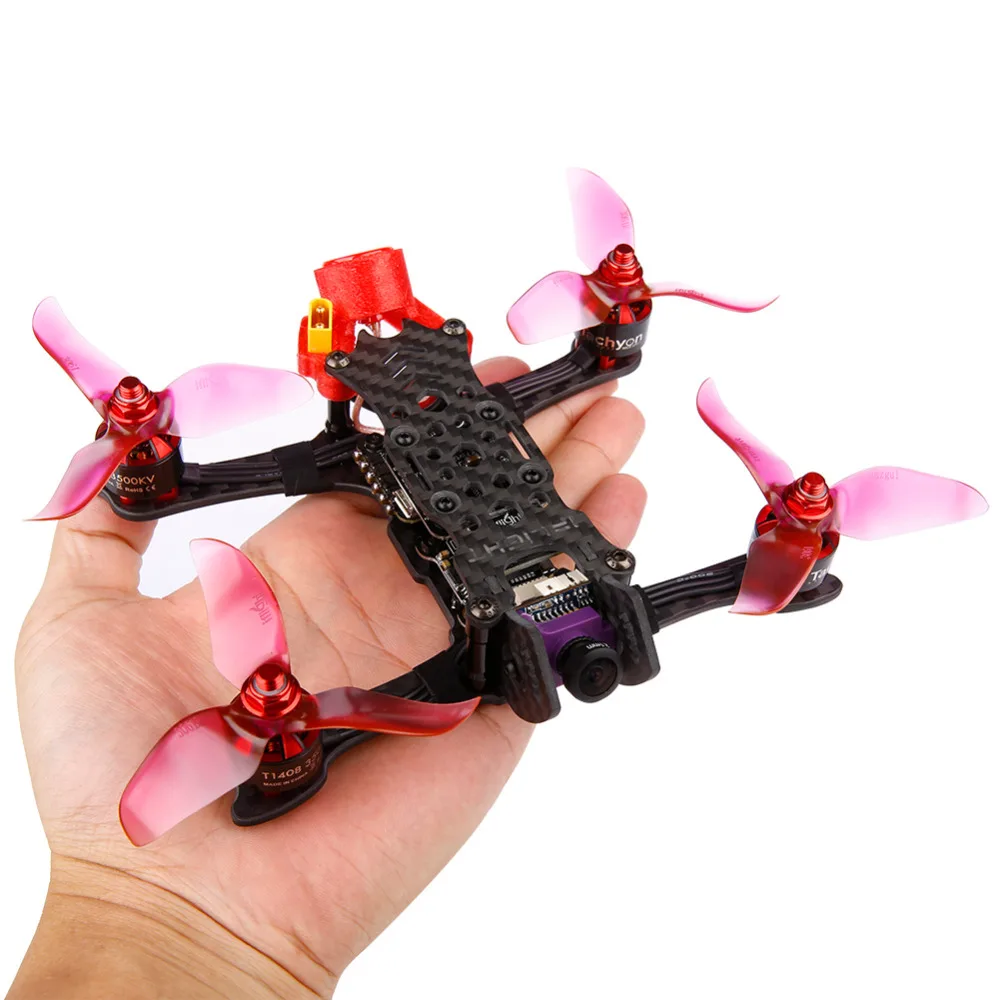 

IFlight IH3 V2 Pro 3inch FPV Racing Drone with Nazgul T3061 Propeller Crystal Red and Tachyon T1408 3750KV Motor
