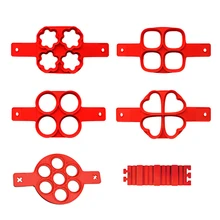 New 2017 Flippin’ Fantastic Nonstick Pancake Maker Egg Ring Maker Perfect Pancakes 7 and 4 Grids Egg Mould & Snake Cake Mold
