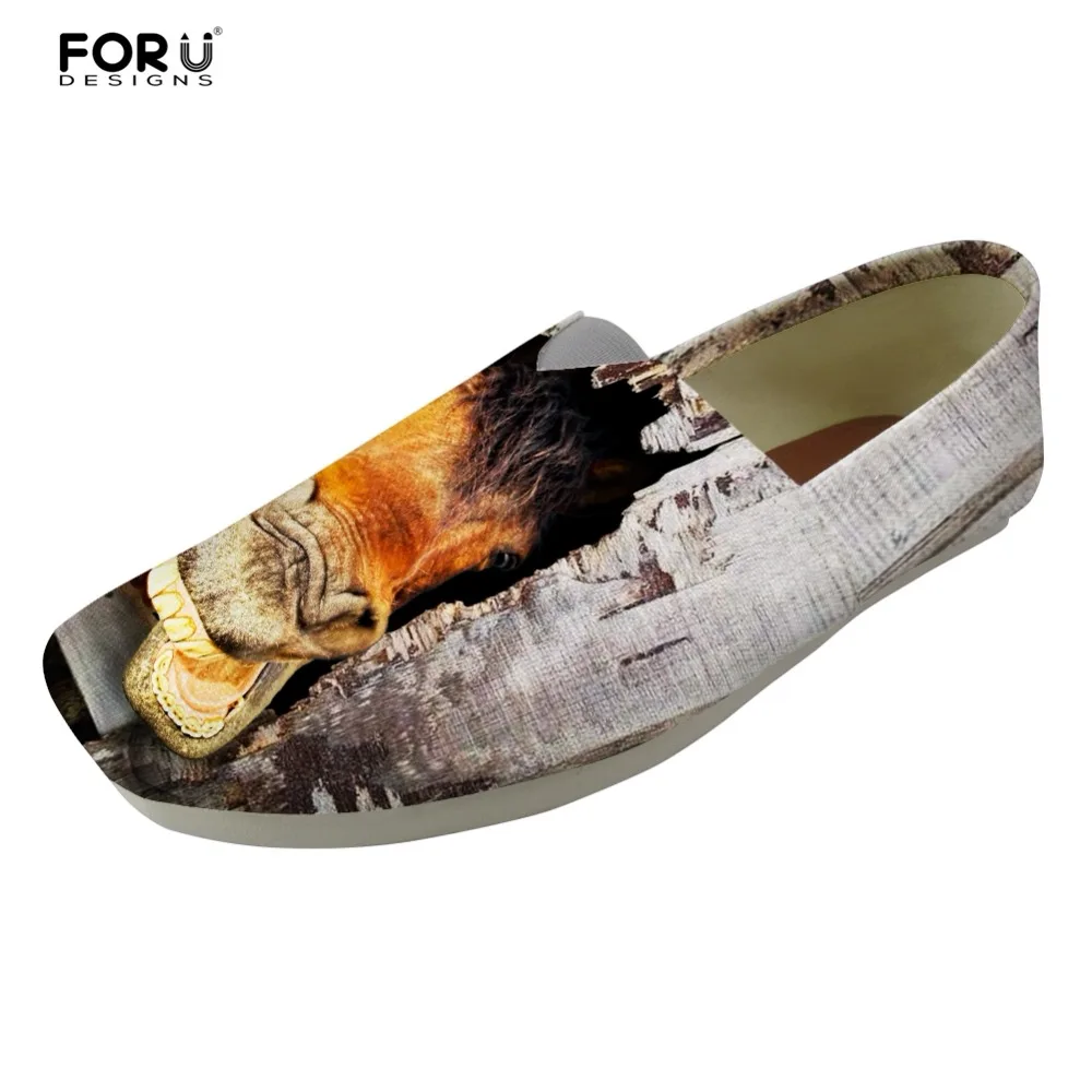 

FORUDESIGNS Crazy Horse Fashion Men Canvas Shoes Comfortable Breathable Men's Beach Loafer Leisure Light Shoes Vulcanized Shoes