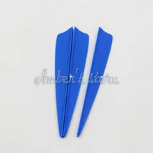 100 шт " щит пластиковое оперение стрелы стабилизатор стрельба из лука лук для охоты синий