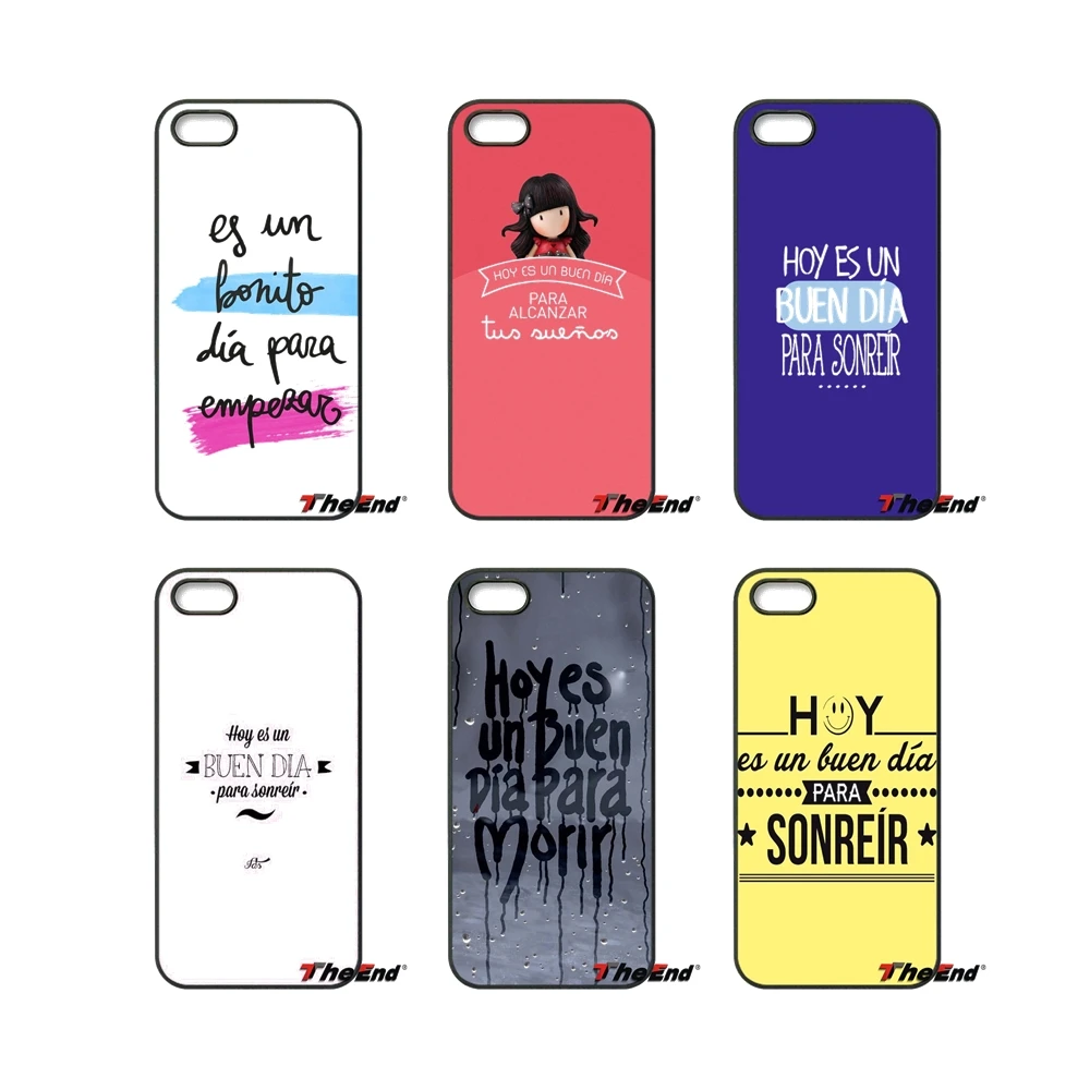Для ipod touch iphone 4 4S 5 5S 5C SE 6 S 7 Plus Samung Galaxy A3 A5 J3 j5 J7 2016 2017 Es Un Эрмосо Dia плакат чехол |