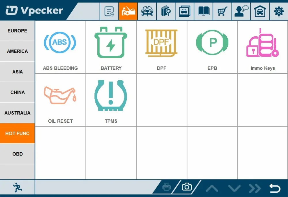 Vpecker Easydiag OBD2 Автосканер V11.1 wifi Автомобильный сканер+ 8 в Windows 10 планшет ODB 2 OBD Автомобильный диагностический сканер