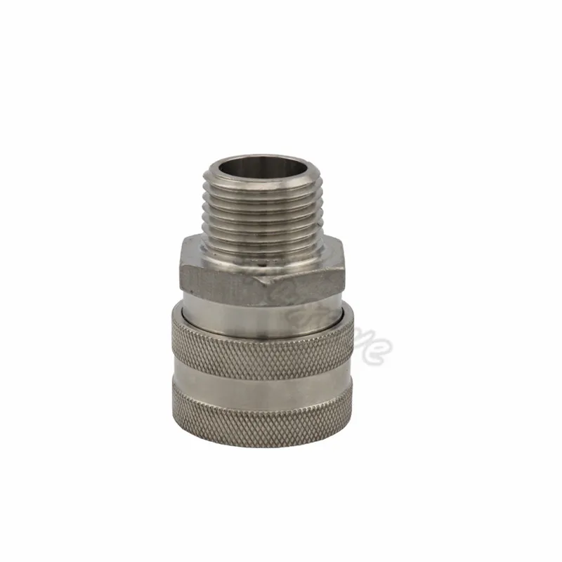 Homebrew Fitting Stainless Female Quick Disconnect with 12 Thread Draft Beer Brewing Kettle Tun Wort Chiller Connector (4)