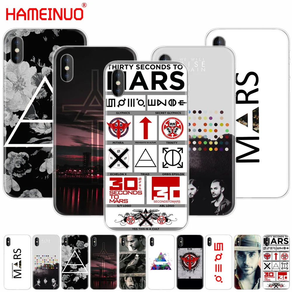 HAMEINUO 30 Second To Mars Чехол для мобильного телефона iphone X 8 7 6 4 4s 5 5s SE 5c 6s plus | Мобильные