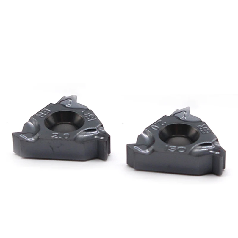 Ferramentas de Torneamento Ferramenta de Inserção de Carboneto de Tungstênio 1.5 1.75 2.0 2.5 3.0 3.5 4.0 4.5 5.0 Thread Torno Cnc 22er 16er 1.0 Iso 1.25