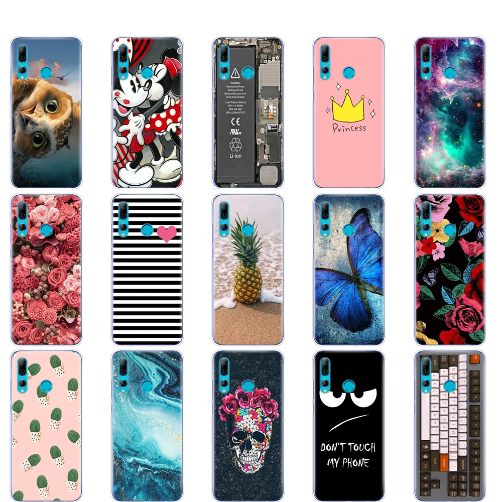 

For Huawei P Smart PLUS 2019 Case Silicone Soft TPU Cover For Huawei P Smart PLUS Case Bumper For Huawei PSmart 2019 Cover