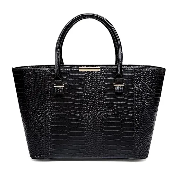 Woman Bags Fashion Designers Vintage Casual Tote Bag Black Woman Bags Fashion Designers Vintage Casual Tote Bag Black Handbags Shoulder Alligator Purse Bolsos