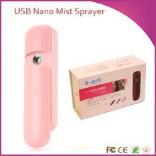 Hydro Spa Deep Hydrating Emily USB Rechargeable Nanotime Handy Facial Mist Sprayer Face Steamer Free Shipping