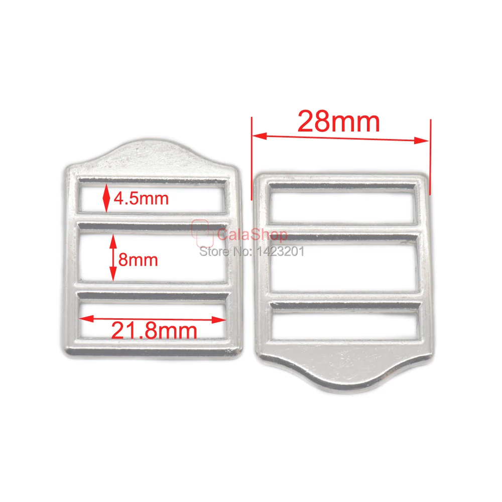 10/25/60/100 шт./лот 22 мм цинковый сплав triglides шлепанцы без задника с открытыми пальцами регулятор пряжки ремня с подтяжками сумка на плечо сумка для путешествий на скольжение лестница