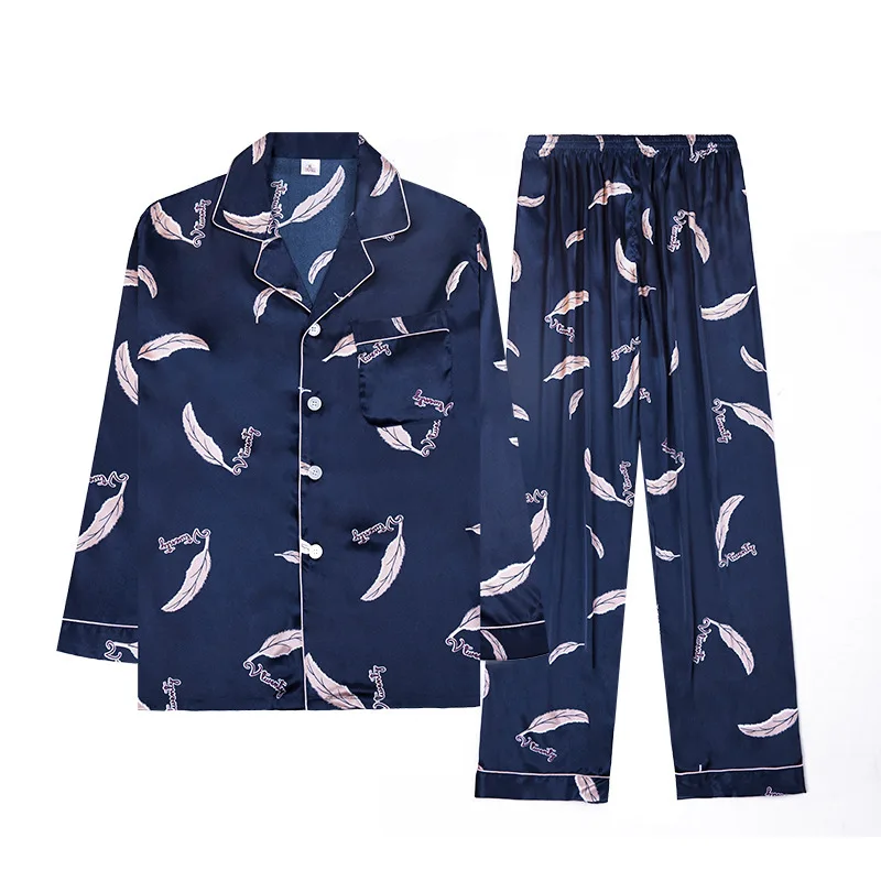 

Spring And Summer Cool Fashion Pajamas For Ladies New Products Long-sleeved Tops With Trousers Home Two-piece Women's Underwear