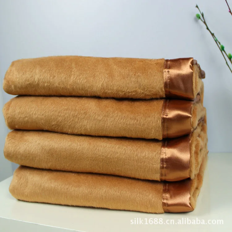 Silk Throw Blanket Textured Solid Soft for Sofa Couch Cozy Decorative