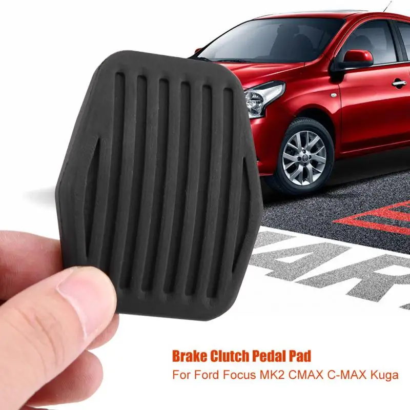 

Auto Brake Clutch Pedal Rubber Pads Cover Foot Rest for Ford Focus MK2 CMAX C-MAX Kuga 1234292 3M512457CA