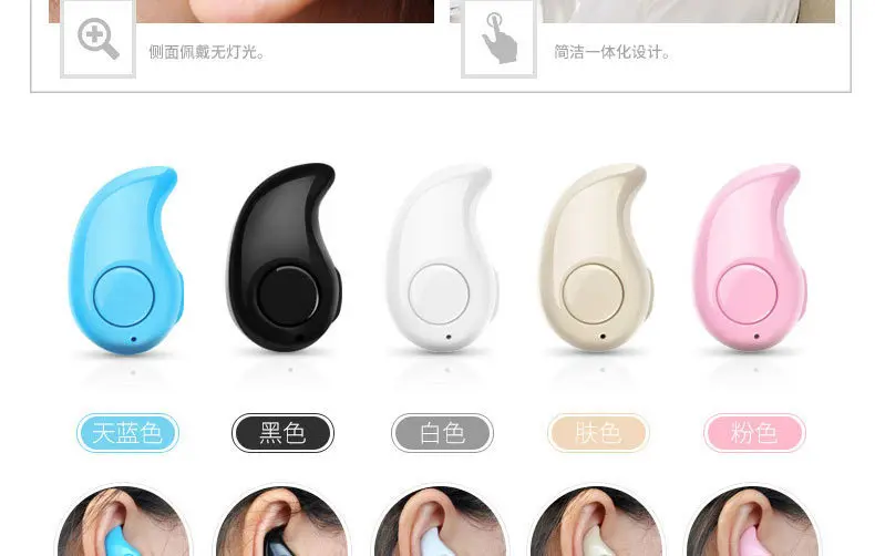 

Bluetooth Headset Wireless Earphone Headphone Bluetooth Earpiece Sport Running Stereo Earbuds With Microphone Auriculares