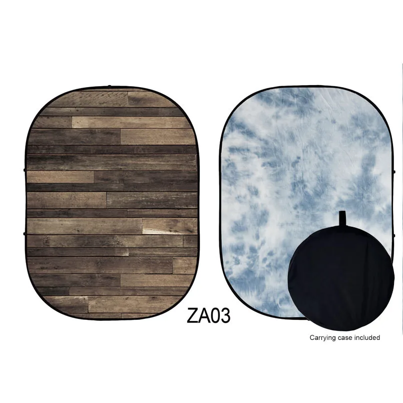 Double-Sided Pop-Out Muslin Backdrop Matte