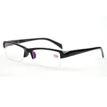 Полуоправа Для женщин квадратный близорукость очки моды Для мужчин близорукие очки укороченным зрячие очки-1,0,-1,5,-2,0,-2,5,-3,0 L3