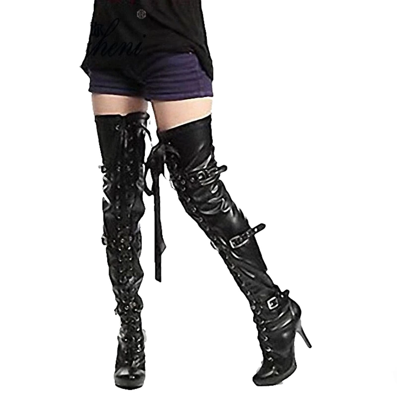 fenty thigh high boots