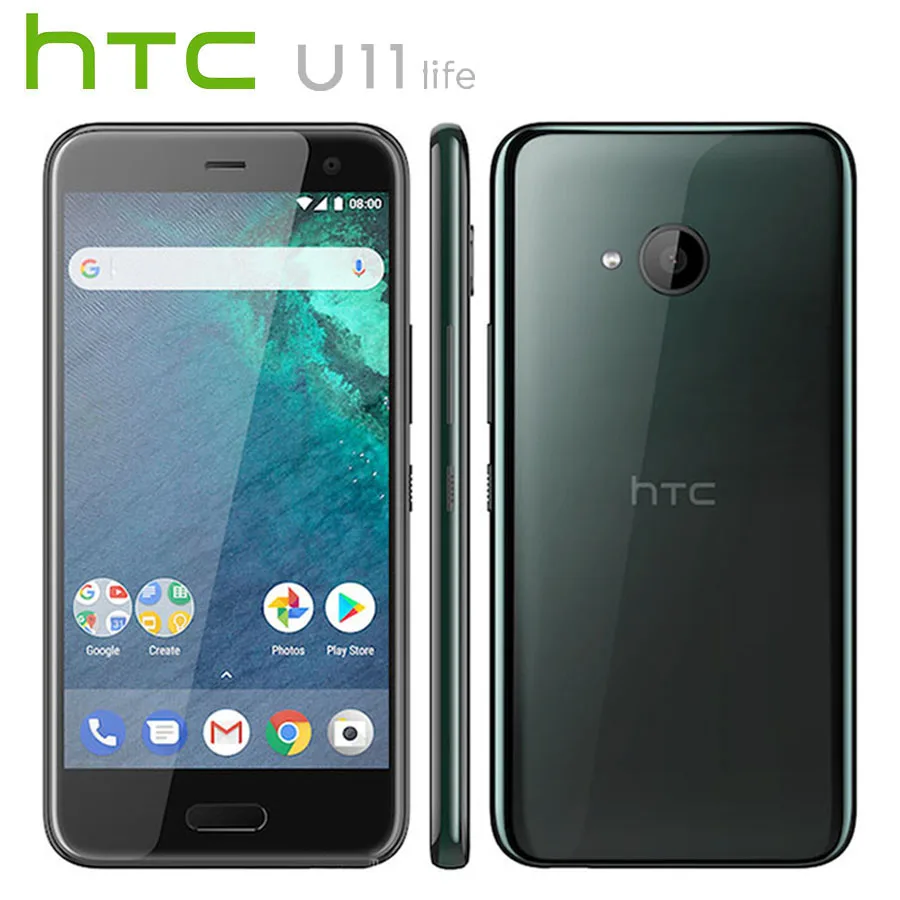 Абсолютно Новый HTC U11 Life 4G LTE мобильный телефон Snapdragon 630 OctaCore IP67 3 ГБ ОЗУ 32 Гб ПЗУ 5 2