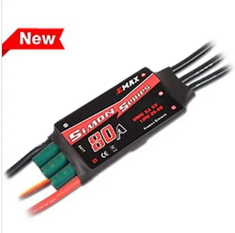 

(2Pieces/Lot)EMAX ESC simonk 80A ubec multirotor brushless quadcopter speed control for rc models FAV