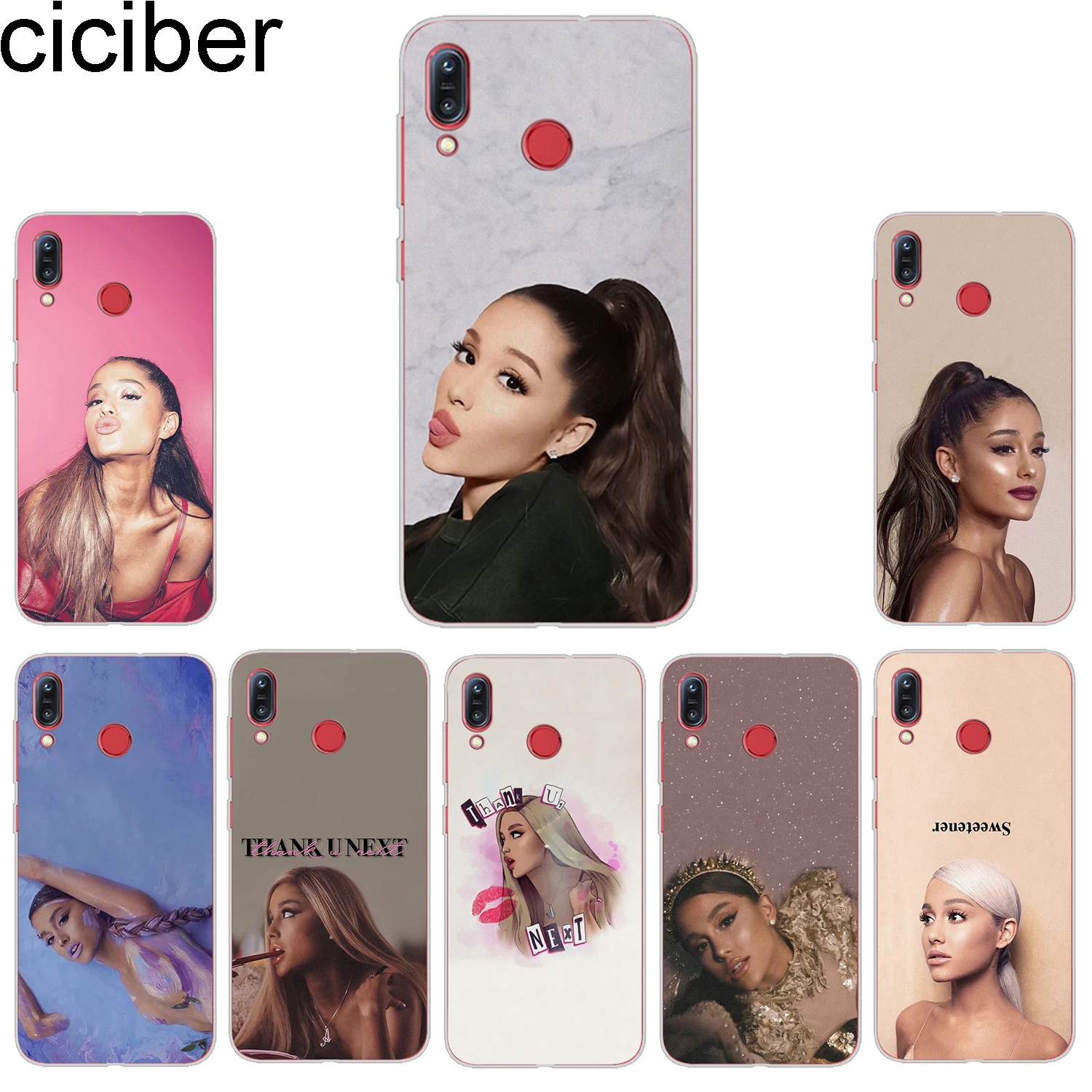 

ciciber Phone Cases For ASUS Zenfone Max Pro (M1) (M2) Case Back Cover ZB601KL ZB602KL ZB631KL ZB633KL ZB555KL Ariana Grande