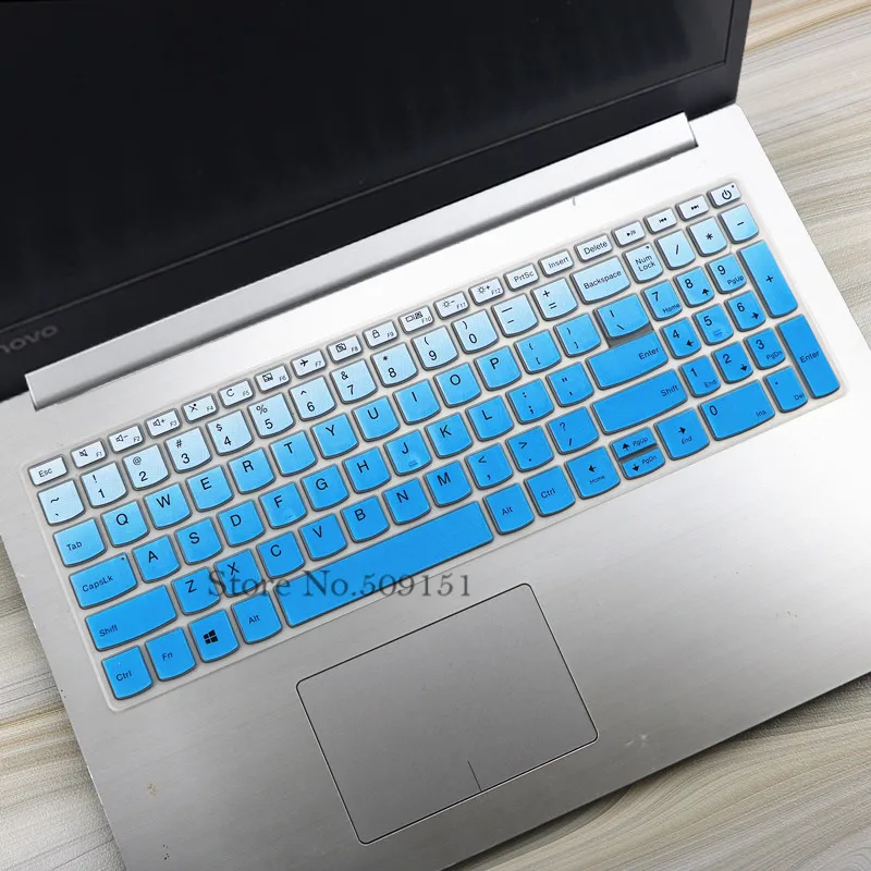Силиконовая обложка для клавиатуры ноутбука Lenovo IdeaPad S145 15 (15 Intel) amd) 6 дюйма Φ