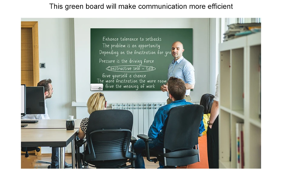 Self-adhesive Magnetic Chalkboard Sticker Green Color for Kids Room Decoration can Hold Magnets Magnetic boards-100x50_04