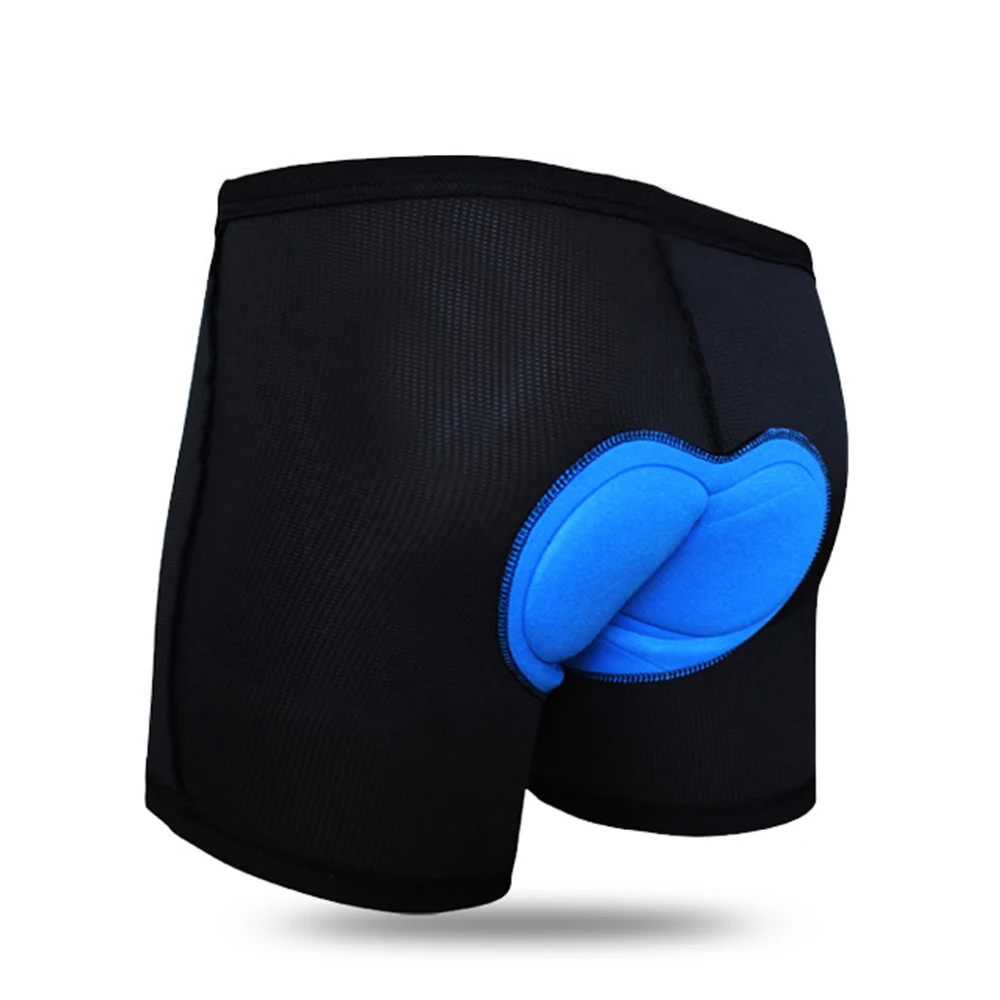 WOSAWE Men Women Bicycle Cycling 3D Gel Silicon Padded Shorts Underwear ...