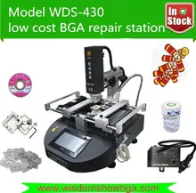 BGA Rework Station Best economy 3 temperature zone touch screen infrared Available For Repair Iphone Samsung Mobile Ipad Laptop