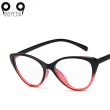 BOYEDA новые женские оправа для очков в стиле кошачьи глаза женские ультралегкие Брендовые очки оптические оправы близорукость очки ботаника модные очки