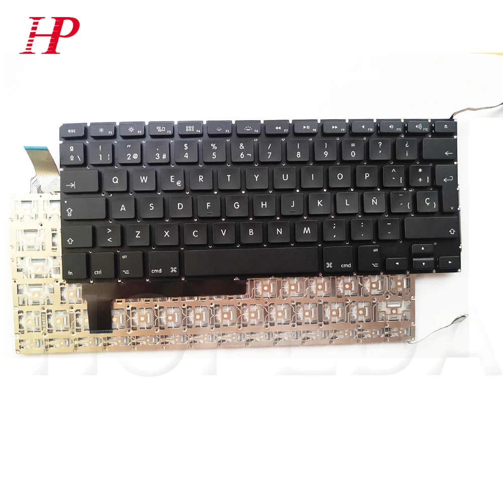 5PCS NEW A1286 Spanish Keyboard For Apple Macbook Pro 15'' Keyboard Spain Standard Spanish Espanol Keyboard 2009-2012 5PCS NEW A1286 Spanish Keyboard For Apple Macbook Pro 15'' Keyboard Spain Standard Spanish Espanol Keyboard 2009-2012