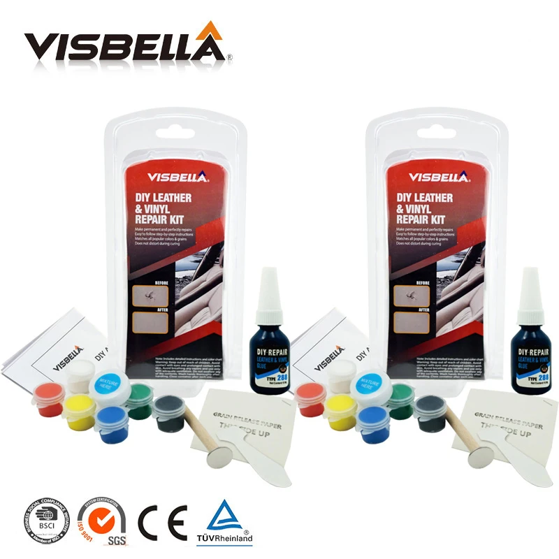 Viseblla 2 шт кожаный Ремонтный комплект для дивана кожаные куртки простыни одежды