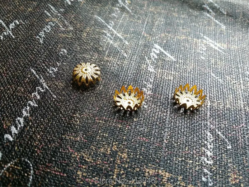 13 MM 1000 Stks/pak Goud Kleur 