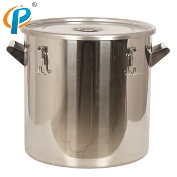 

Food Grade 50Liter High Quality 316 Stainless Steel Material Milk Barrel with Sealing Cover
