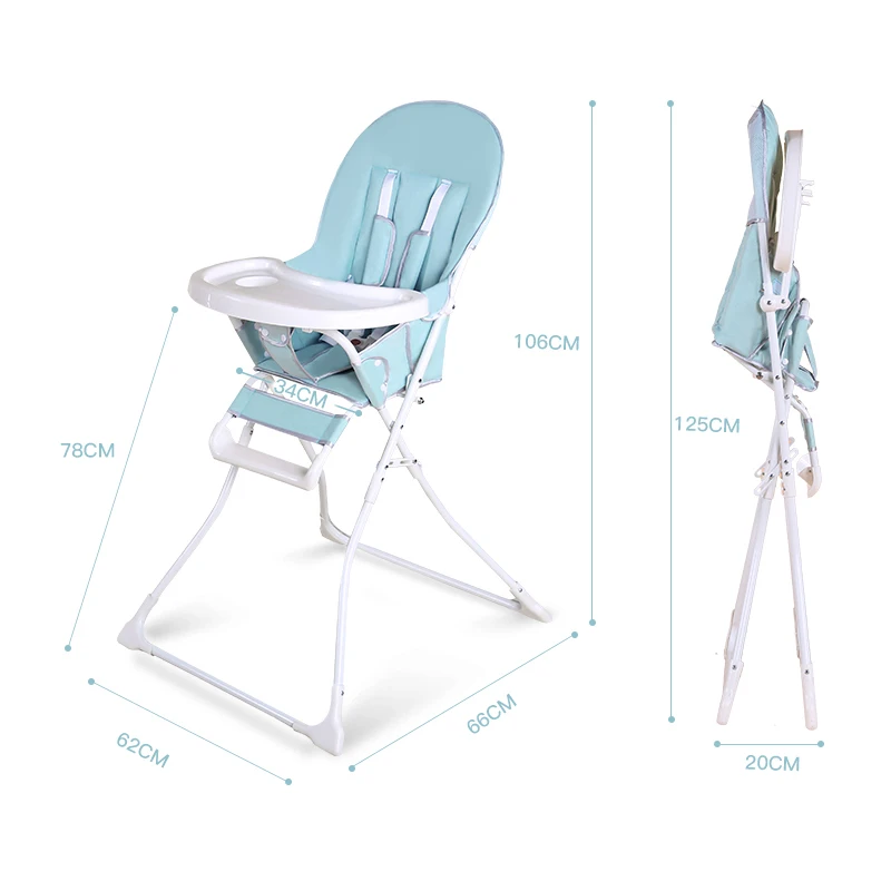 Топ детский стул детский обеденный стул многофункциональный складной портативный детский, обеденный стул детский, обеденный стол стул сиденье без колес