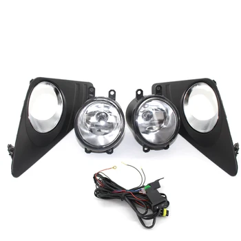 

Fog Light Bumper Lamps Set With Switch + Bulb　+ Wiring Ｗire Kit for Toyota Camry 2012-2014