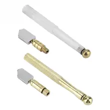 Профессиональный резак для стекла с металлической ручкой, фляга для стекла, режущий резак для резки стеклянной плитки, зеркальный плиточный инструмент