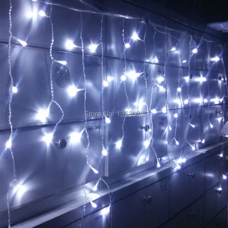 Aliexpress.com : Buy 4*0.6M 96 LED Fairy String Curtains Light Window Icicle Lights Ideal for ...